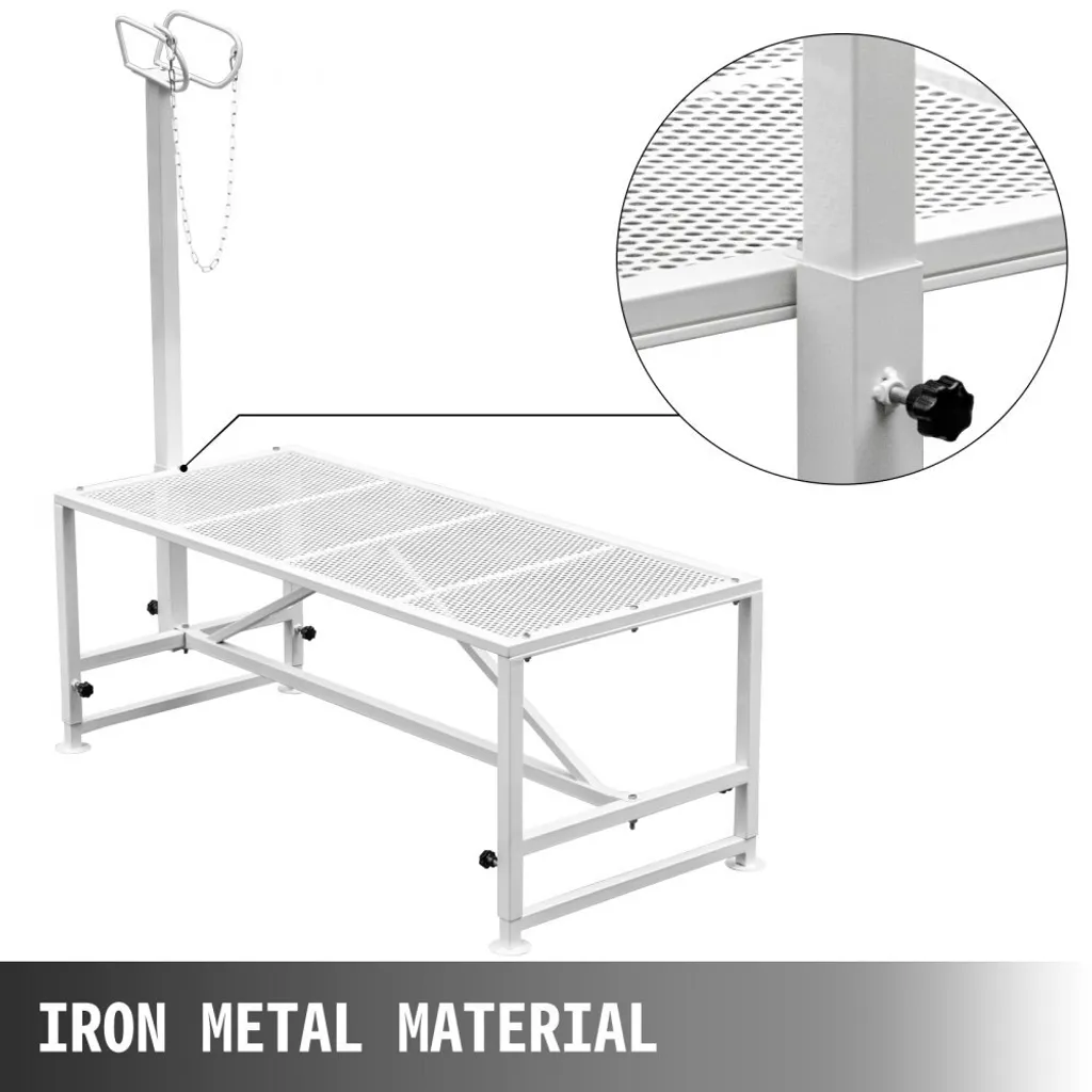 Support pour bétail caprin 51x23 pouces - Stand de contention robuste