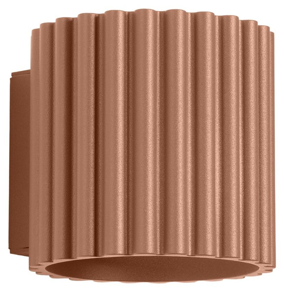 Wandleuchte AURA mokka G9 1xG9 10W Aluminium 10x12x10cm Produktbild 
