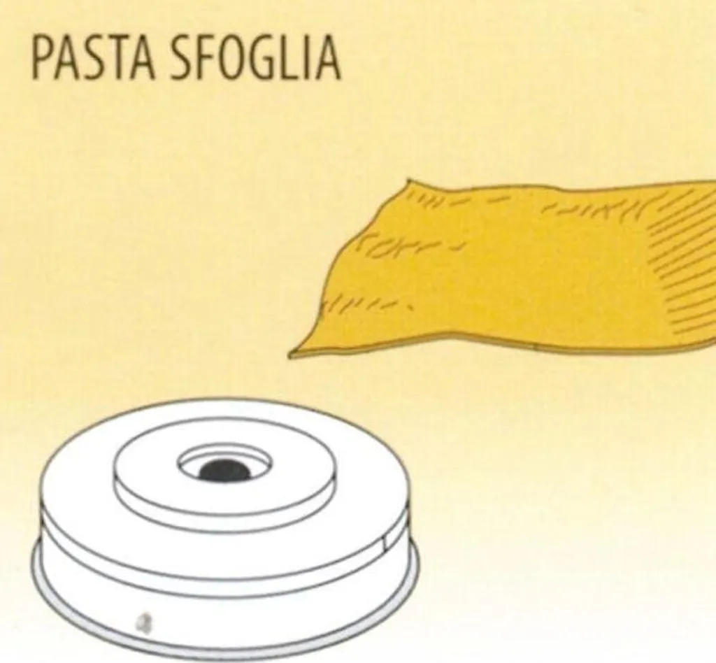 Moule à pâtes KBS Pasta Sfoglia en Acier Inoxydable Robuste 4 kg