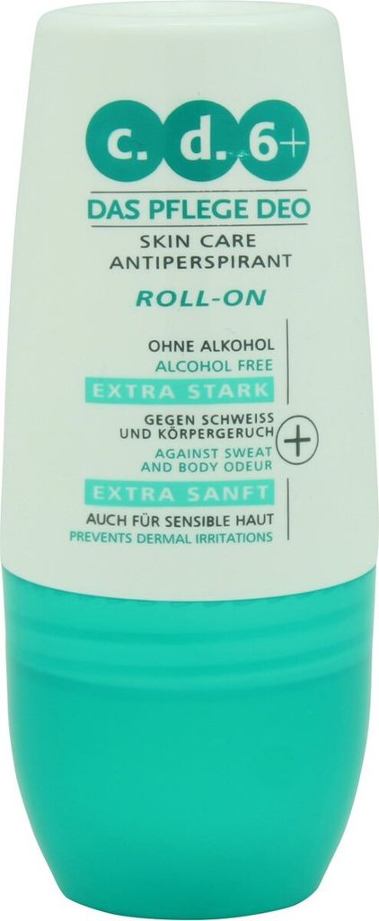 c.d.6 + Care Deodorant Roll-On, soluzione da 60 ml Immagine del prodotto 