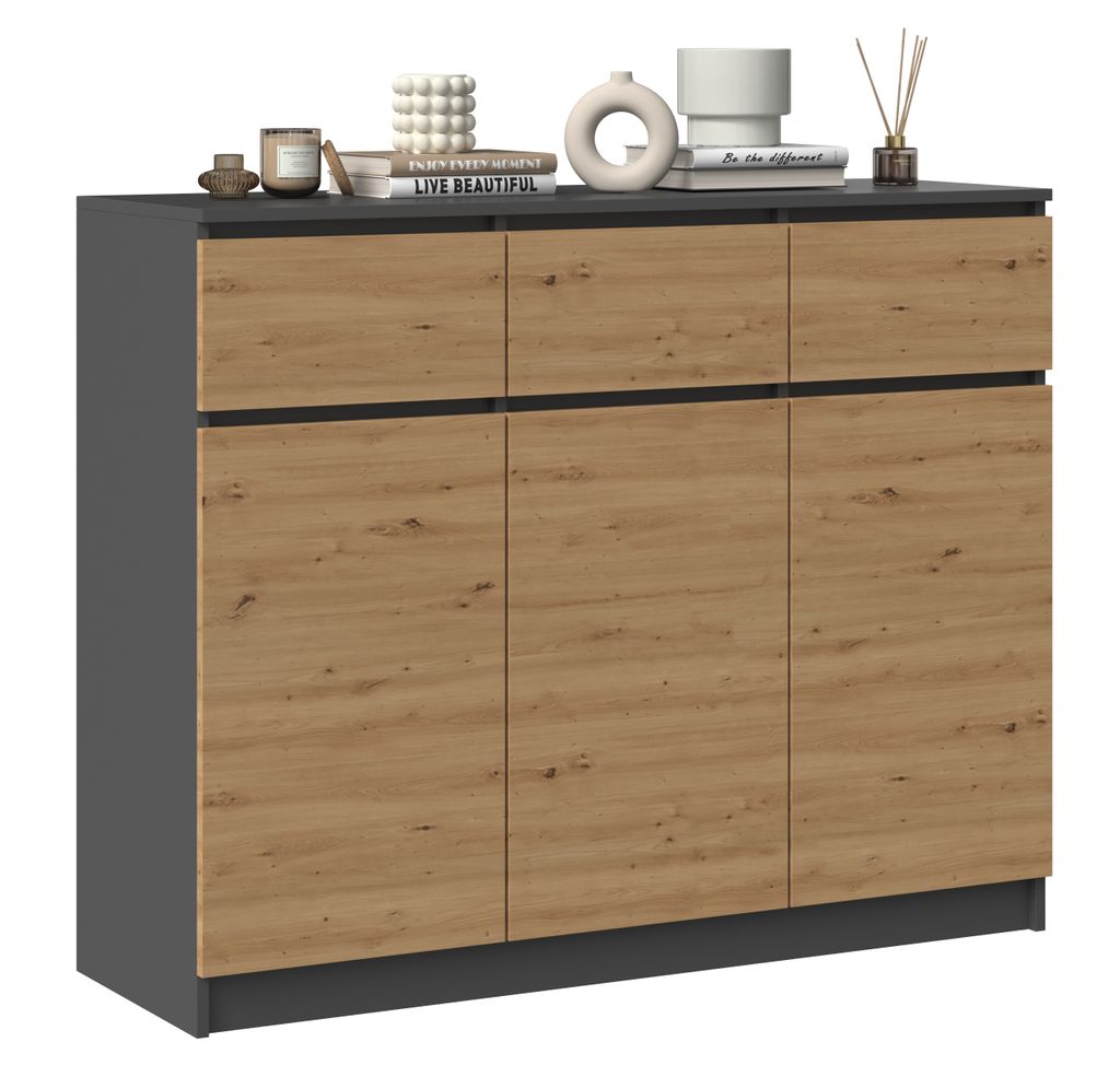 Top E Shop 3D3S chest of drawers 120x40x97 cm Obrázek produktu 