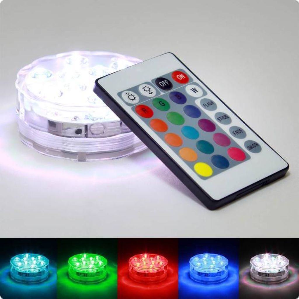 Batteriebetriebendes wasserdichtes LED-Stimmungslicht mit Produktbild 