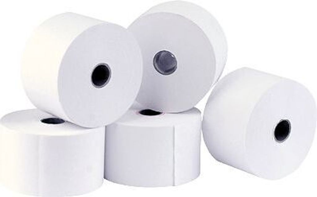 Exacompta Thermorolle, BPA frei, für Kassensysteme und Waagen, 80 x 72 mm x 76 m, 5 Rollen