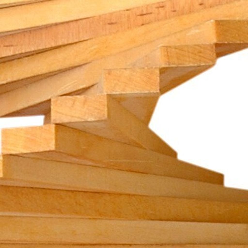 Windspiel Spirale aus Holz, Grösse:ca. 80 cm Produktbild 2