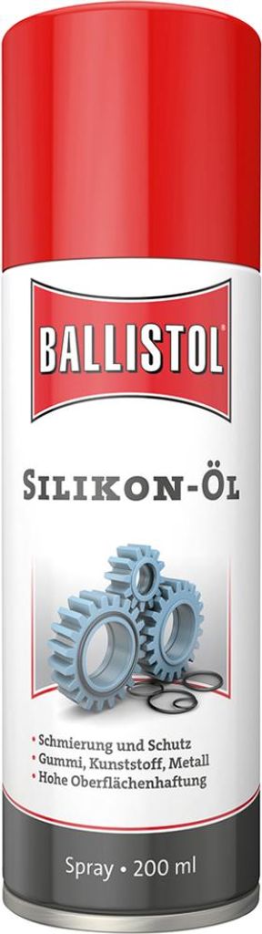 BALLISTOL 25300 BALLISTOL Silikon-Öl Silikonspray 200,0 ml Immagine del prodotto 