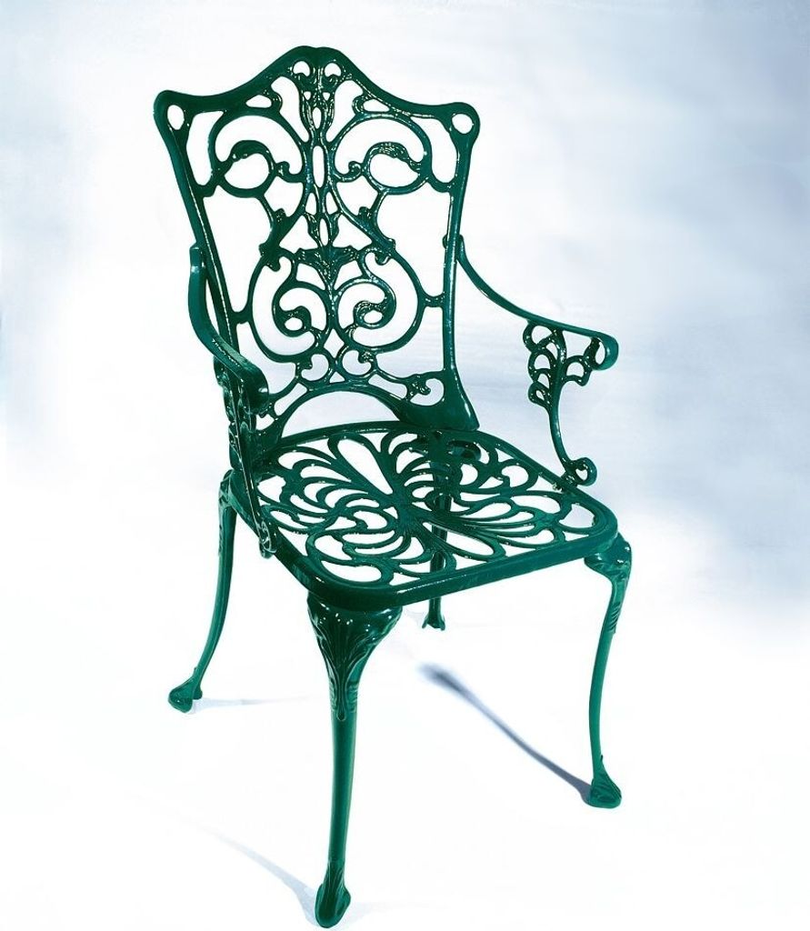 Merxx Sessel "Lugano" - Aluminiumguss, Farbe: grün, Produktbild 