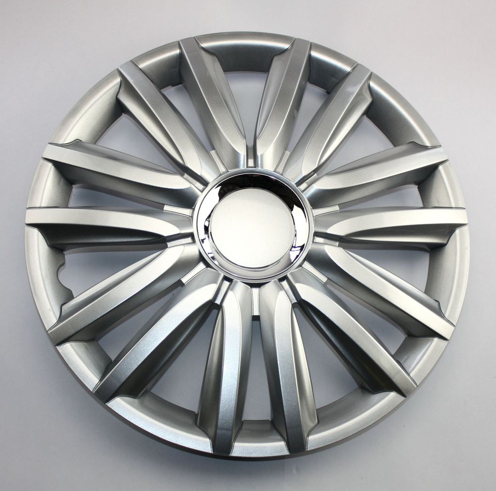 SET Radkappen Radzierblenden 4er Satz 16 INTENSO PRO silver