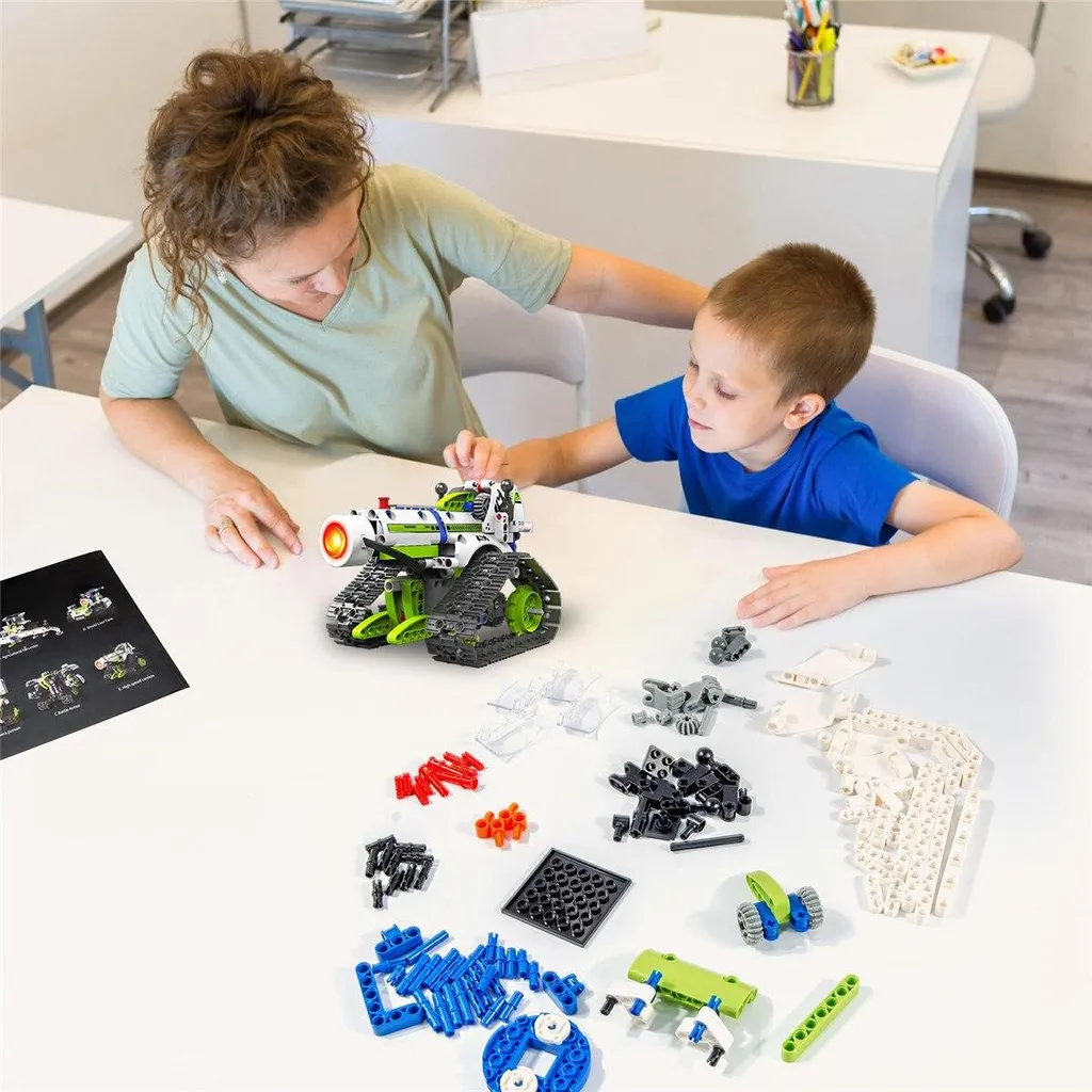 Robot Programmable avec Télécommande 2.4GHz et App Mobile - 337 Pièces - 5