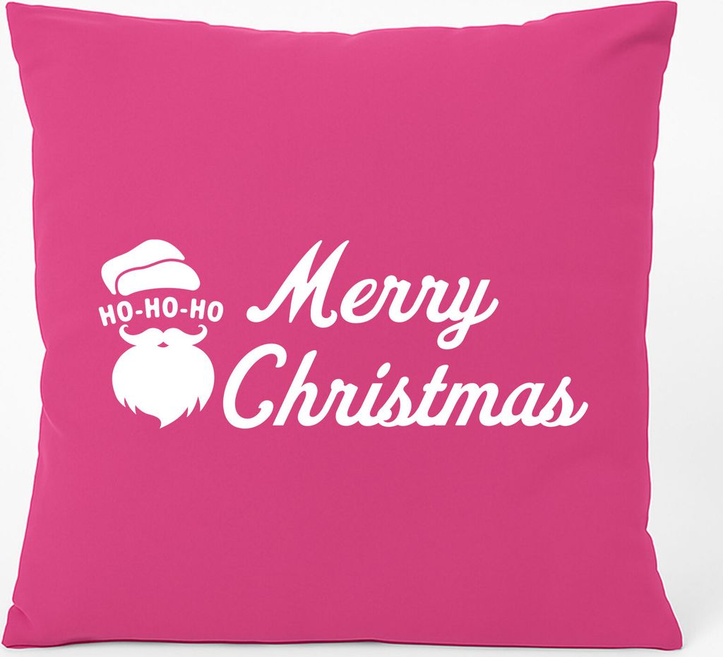 Huuraa Kissen Ho Ho Ho Santa Merry Christmas 40x40cm mit Produktbild 