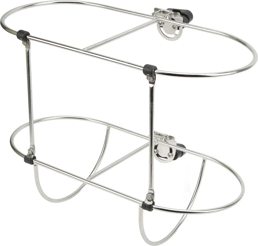Rack Inox 304 Pliable Bootsguard pour Équipement Marine de 7 Pouces