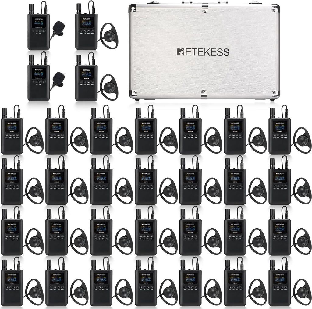 Retekess TT125 Audio-Tourguide-System, systém pro audio Obrázek produktu 