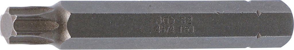 BGS 4574 T-Profil Bit ohne Bohrung, 75 mm lang, T50, 10 Produktbild 