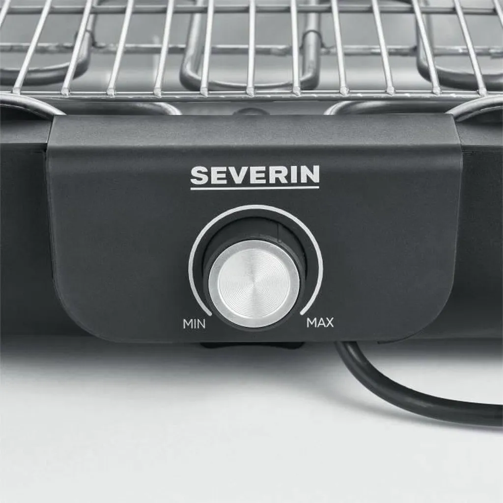 Barbecue inox Severin PG 8554 portable avec surface de cuisson 29x37 - 3