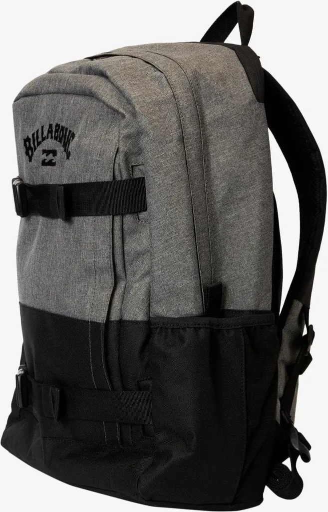 Sac à dos urbain Billabong Command Stash - Bagagerie Grise Multi-poches - 2