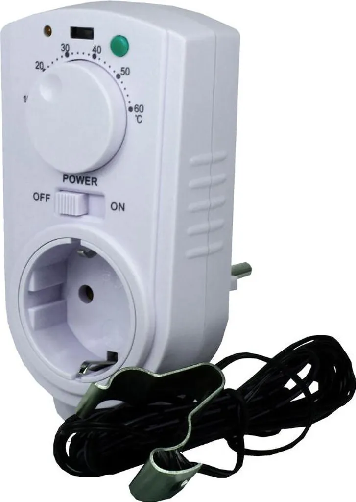 EcoSavers Thermo Switch Socket Thermostat pour Chauffage par le sol