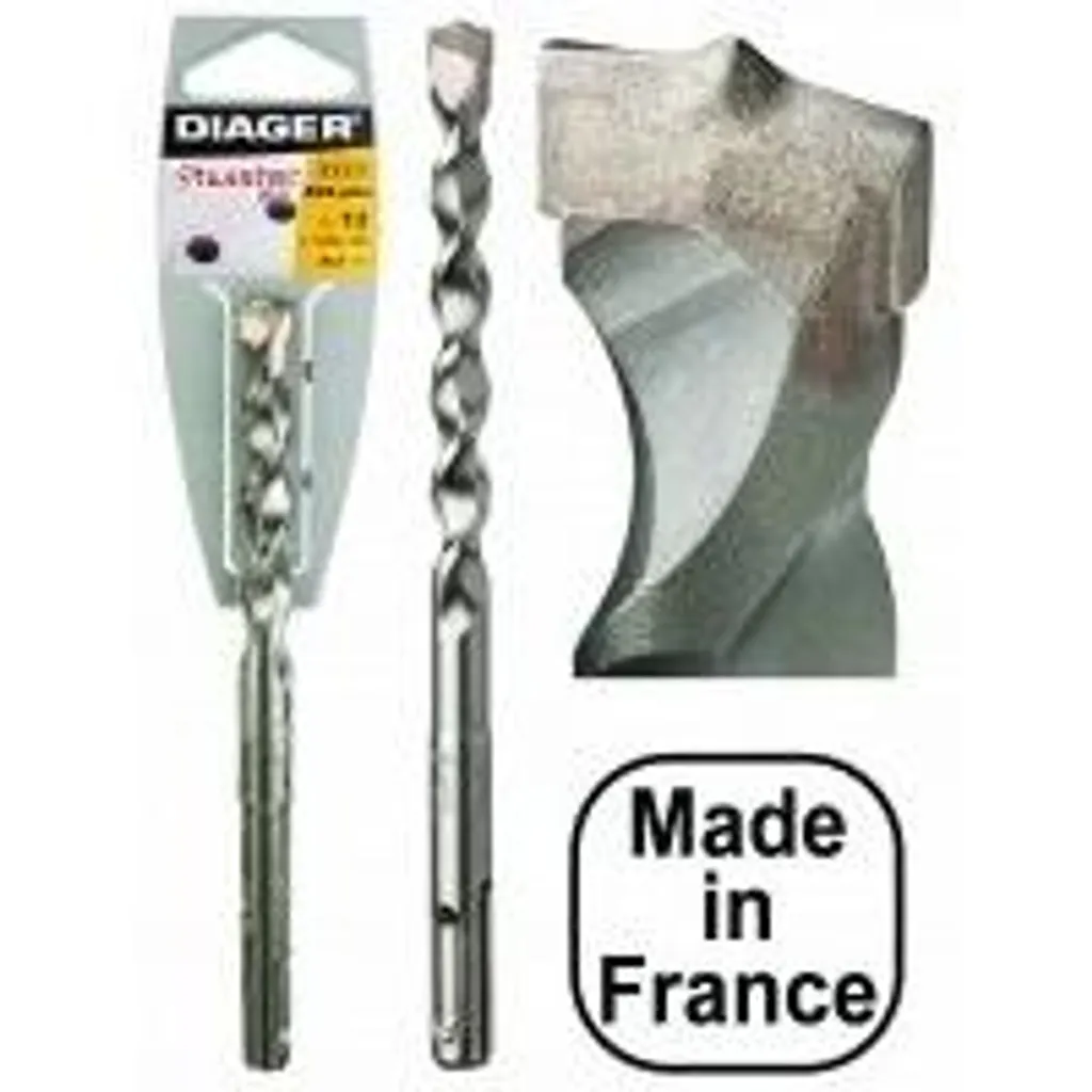 Foret SDS+ Twister2 Plus Ø25mm : Finissez vos perçages béton sans blocage