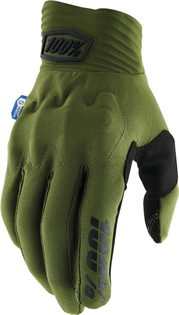 Gants VTT Enduro Cognito Smart Shock 100% pour Sorties Engagées et Descente