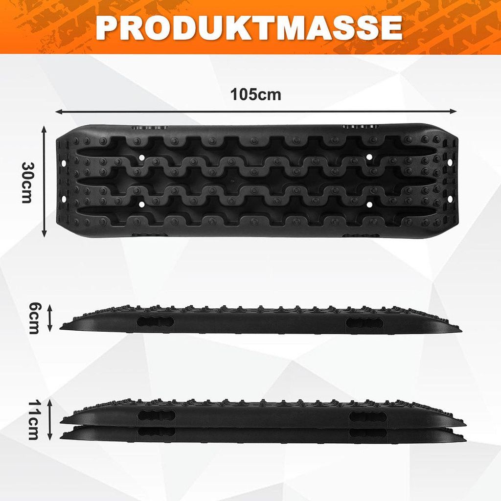 Vigevee – sada 2 pískových desek pro vyproštění, nosnost 10 Obrázek produktu 