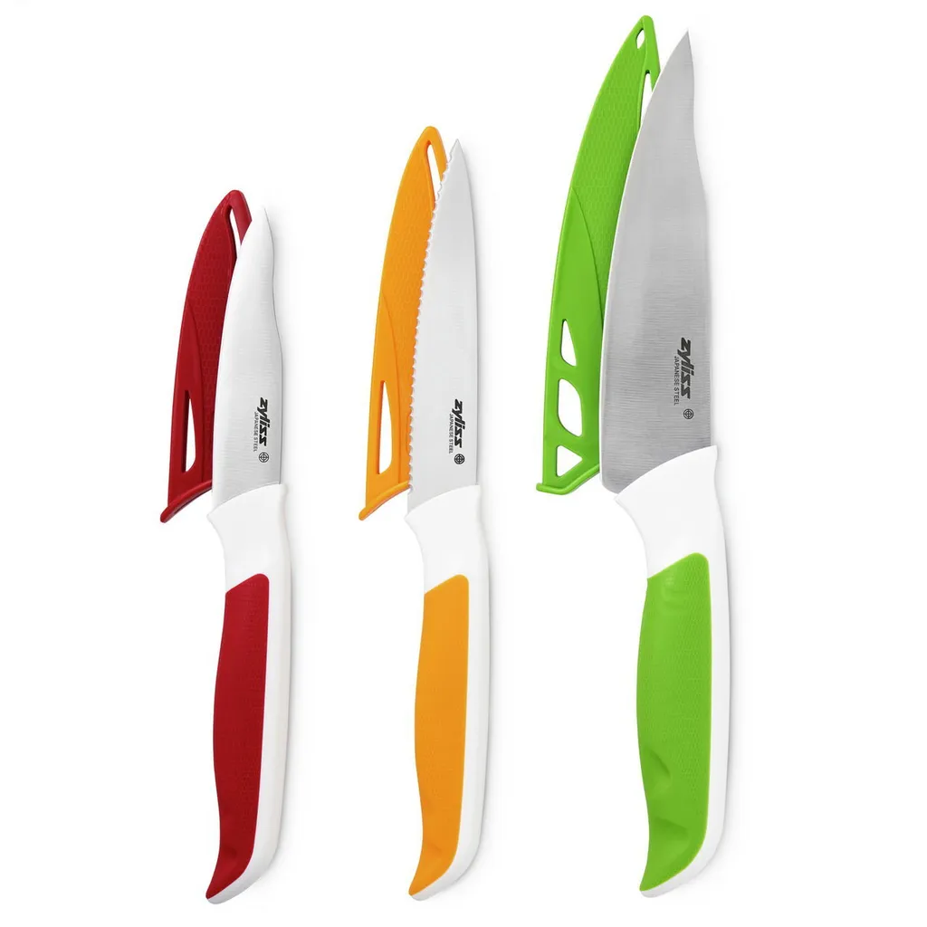 Miglior Set Coltelli Cucina Zyliss Comfort - 3 Lame Multicolore
