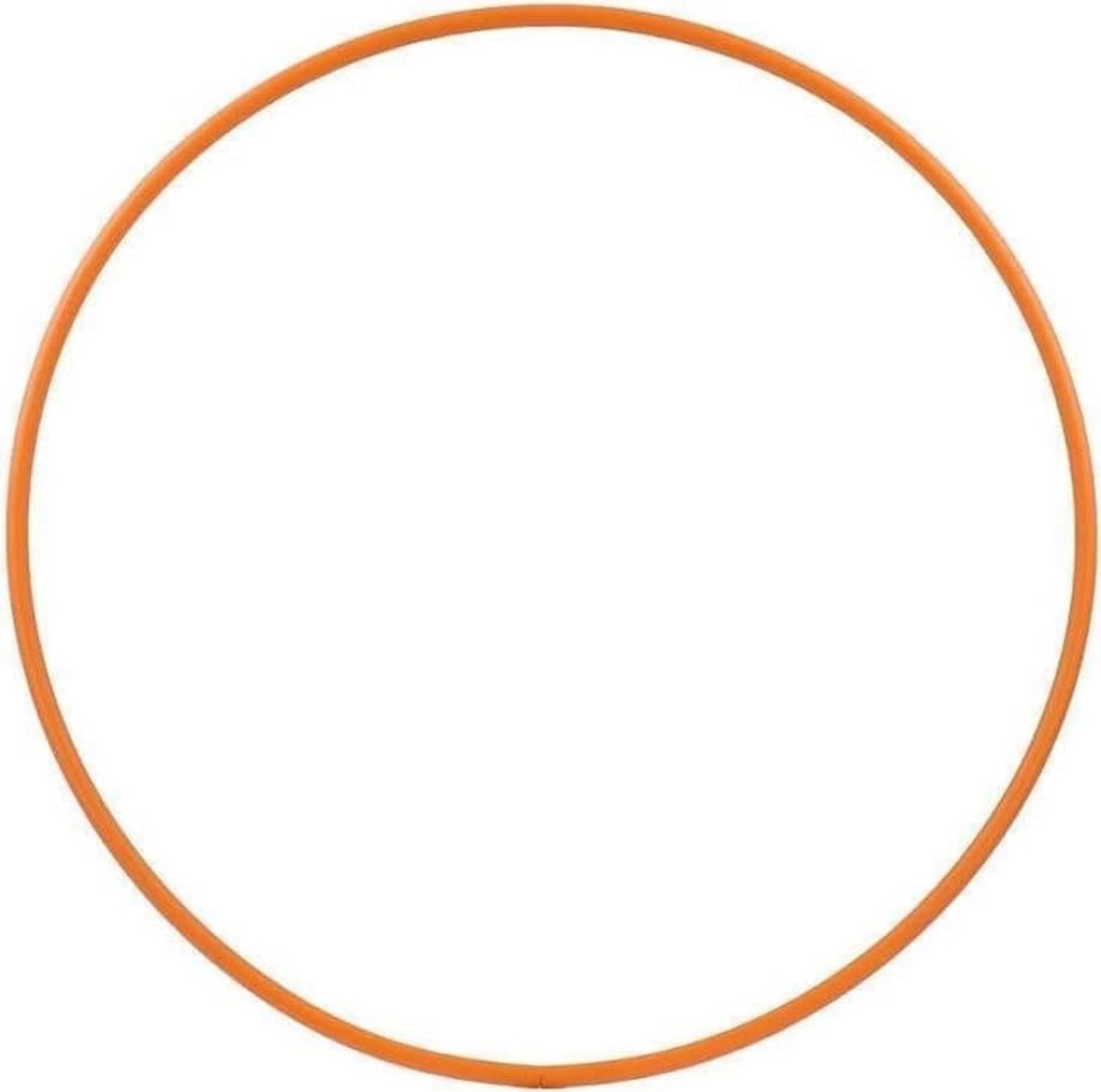 Hula Hoop Rohling, HDPE-20mm, ORANGE, Durchmesser 100cm