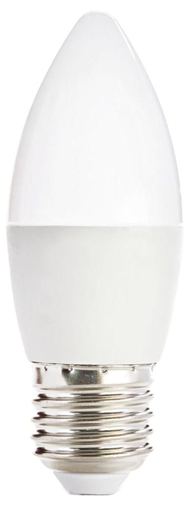 Kobi LED-Lampe E27 6W - 470lm - 6000K - 230V - Für technische Beleuchtung oder Spiegelschränke - Kerzenform