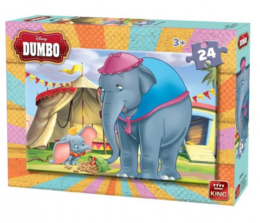 König Legpuzzel Disney Dumbo