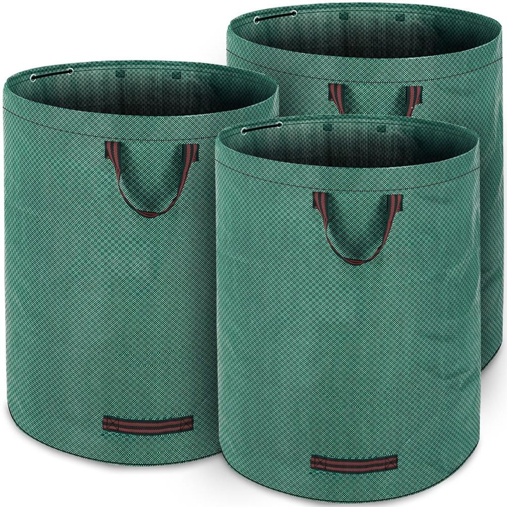 GARDEBRUK® Gartenabfallsack 3x280 Liter 50 kg Belastbarkeit Produktbild 