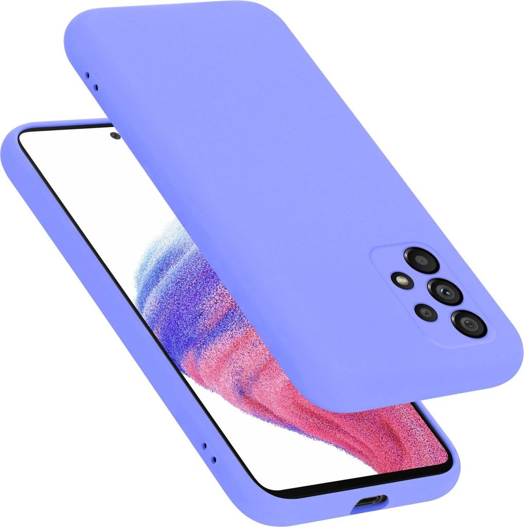 Cadorabo Schutzhülle für Samsung Galaxy A53 5G Hülle in Lila Handyhülle Case Cover TPU Etui