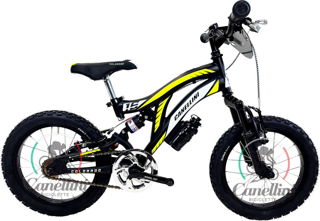 Kinderfahrrad MTB Canellini COLORADO 16" Full Suspension - Produktbild 