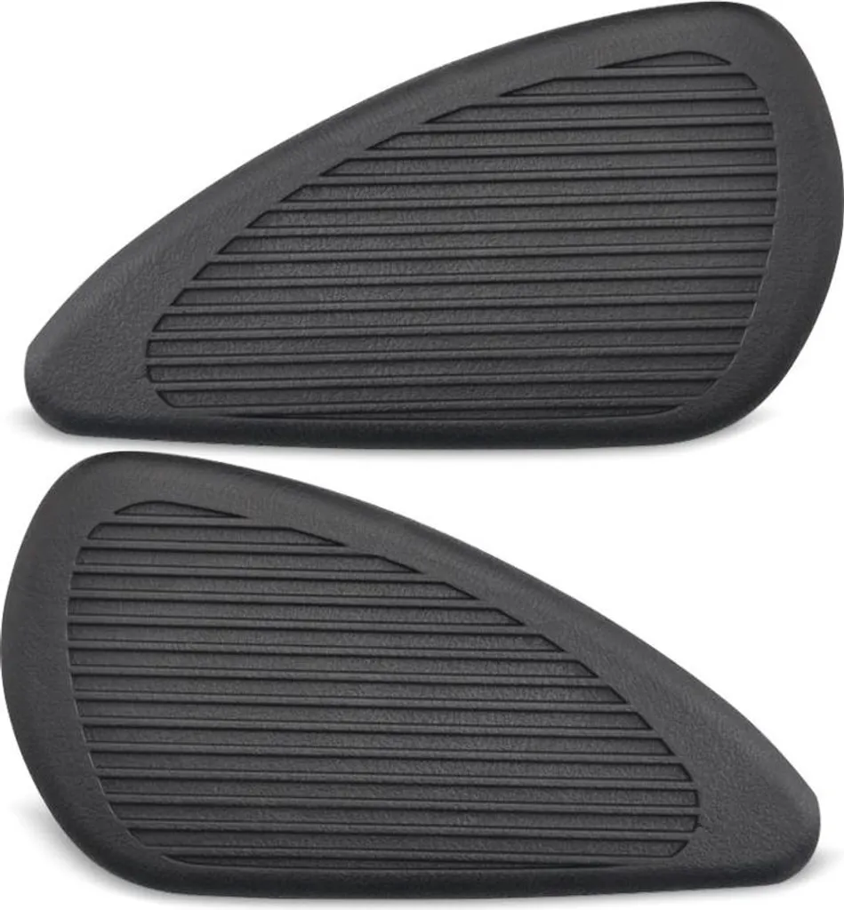 Stop aux rayures : tankpad genouillère PD6 noir pour votre moto rétro