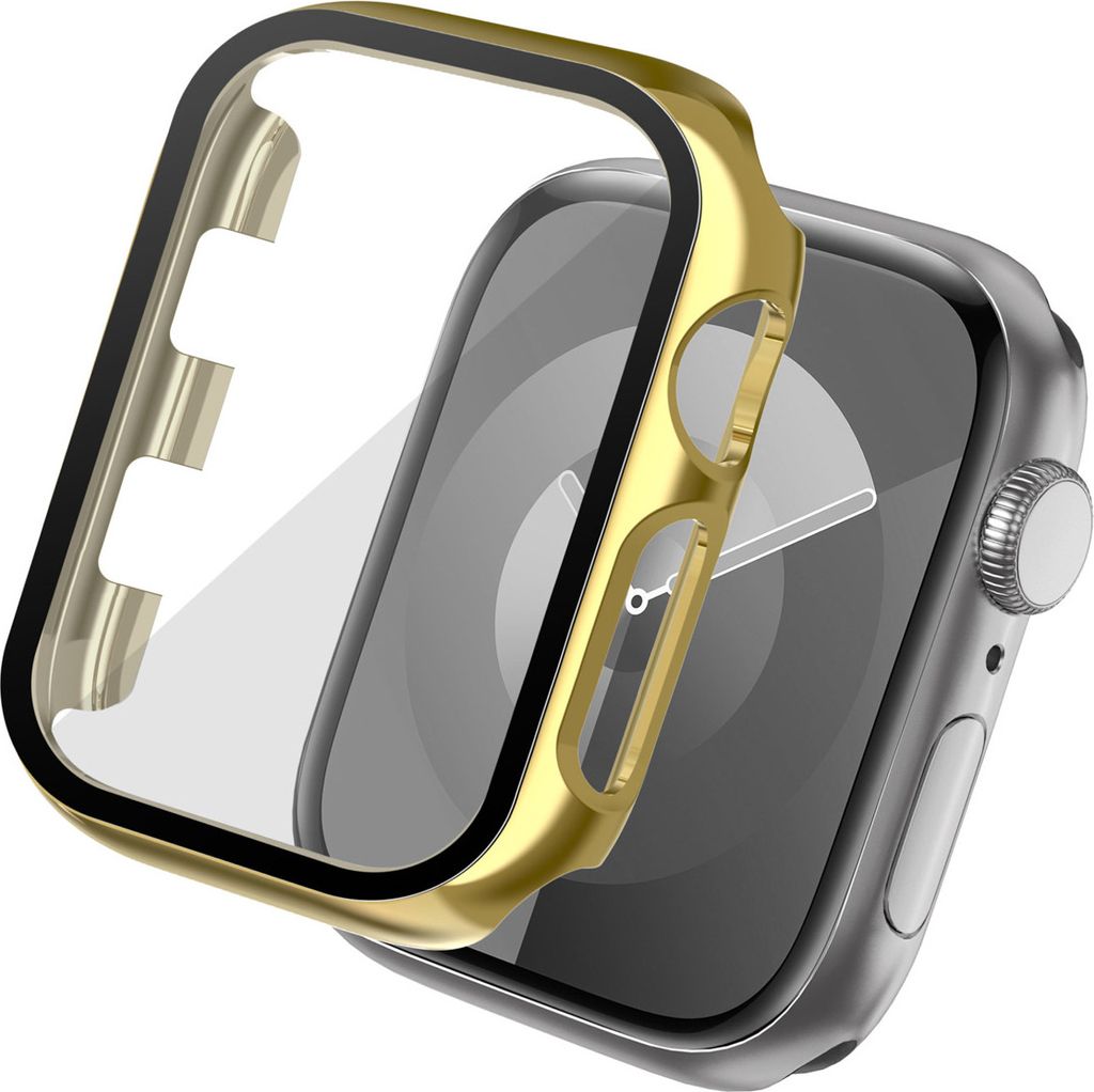imoshion Full Cover glänzendes Hard Case Watch 1 / 2 / 3 - 38 mm - Gold