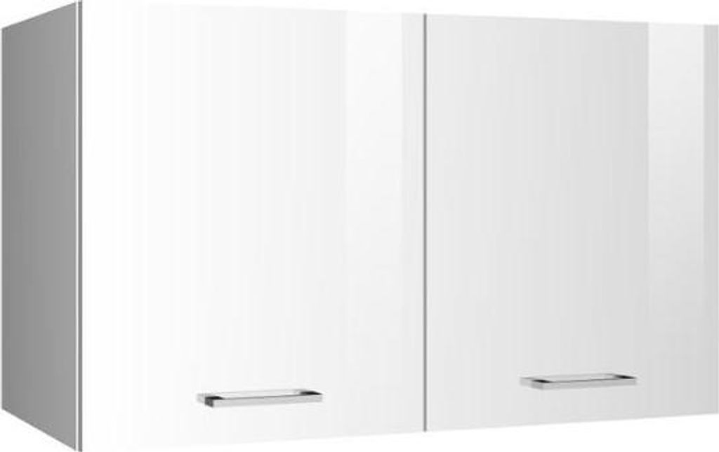 Held Möbel Hängeschrank Mailand BxTxH 100 x 34 x 57 cm weiß Produktbild 