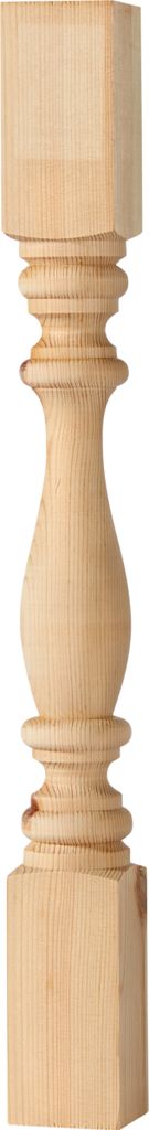Balustraden Pfosten gedrechselt 5 x 5 x 50 cm (102) Produktbild 