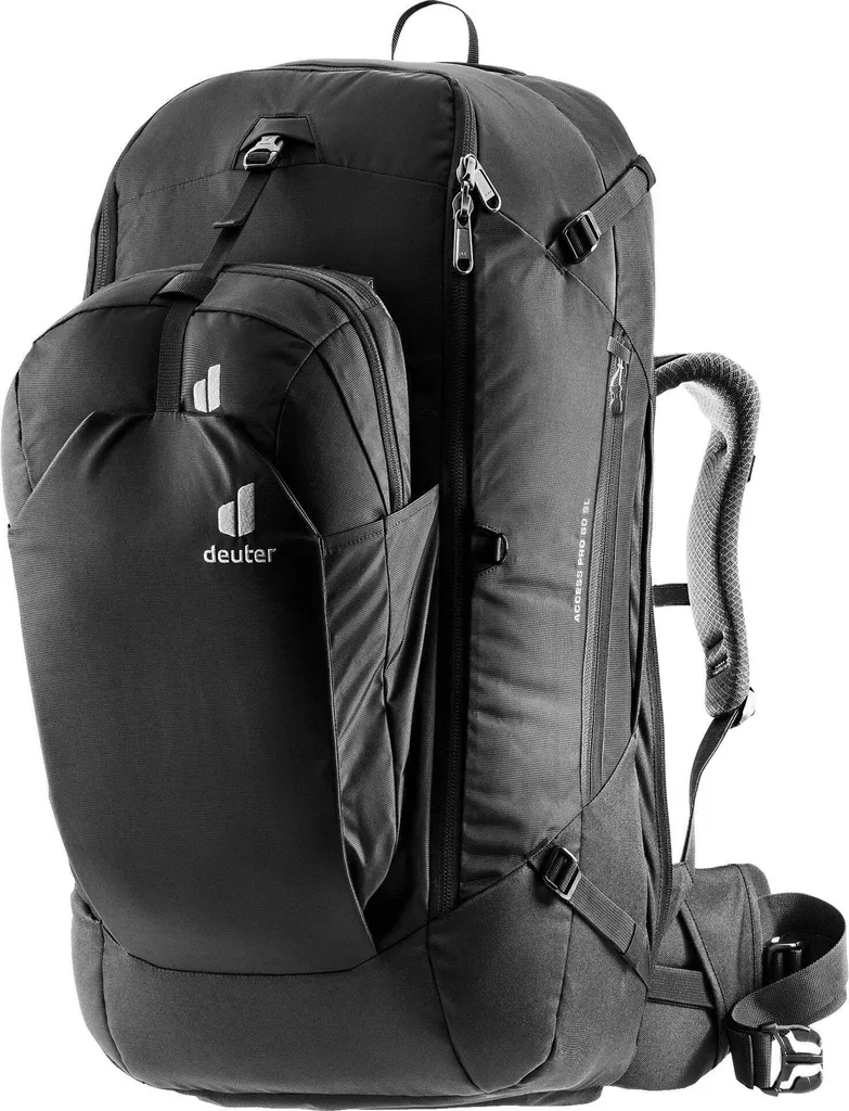 Sac à dos Access Pro 60 SL noir : fini le mal de dos en voyageant