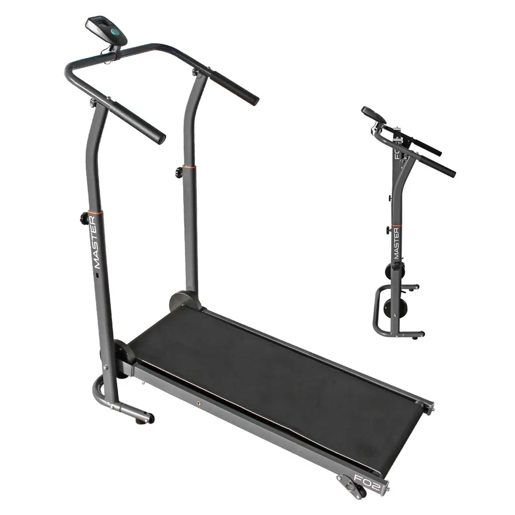 Tapis de course MASTER F-02 pliable pour gagner de la place sans sacrifier le cardio