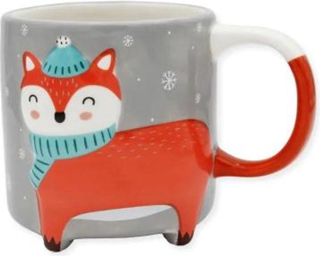 Kaffeetasse Winteredition – Fuchs-Design