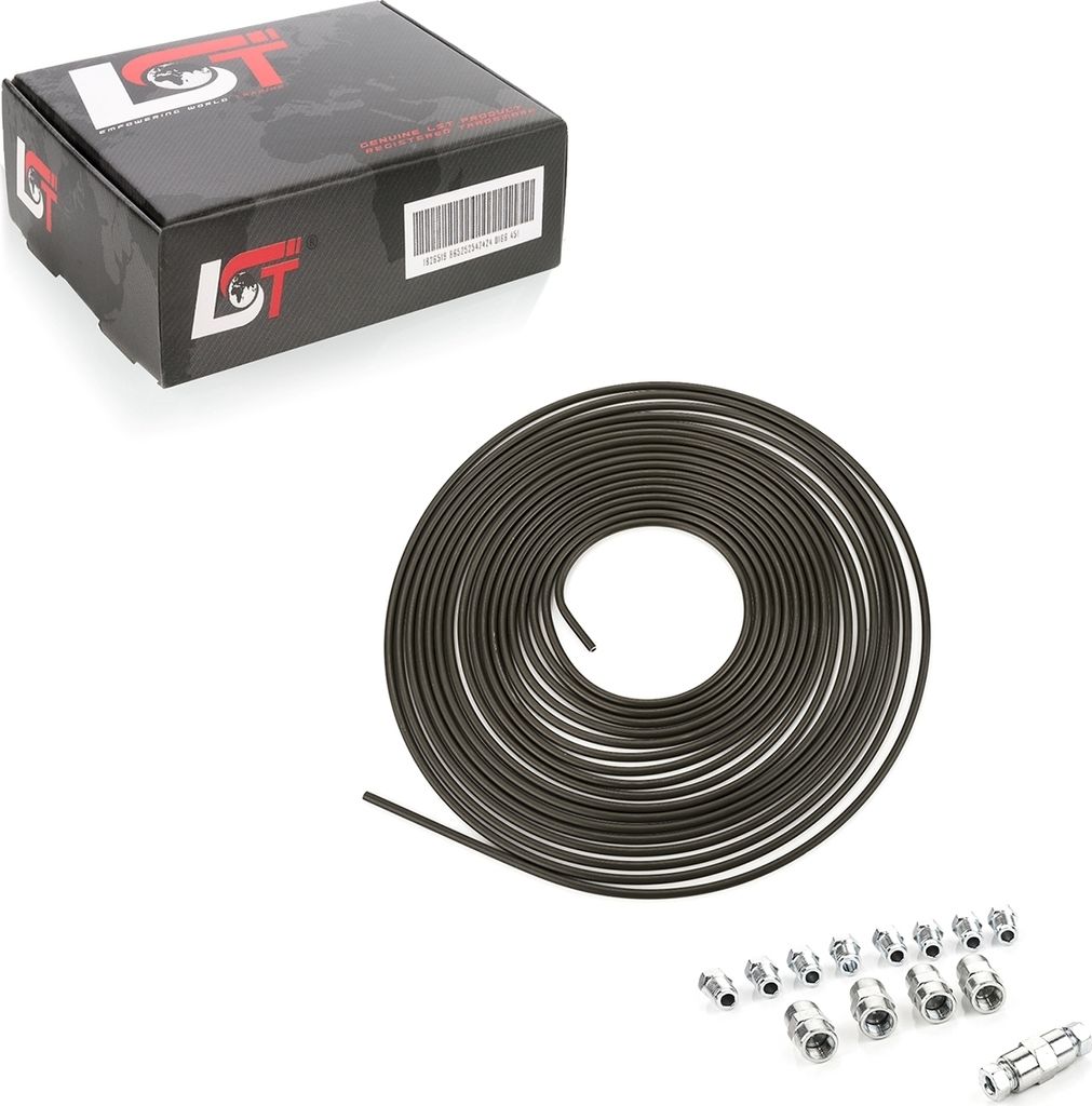 10m Stahl Bremsleitung 4,75mm + 5 Verbinder für Saab Opel Vauxhall Volvo