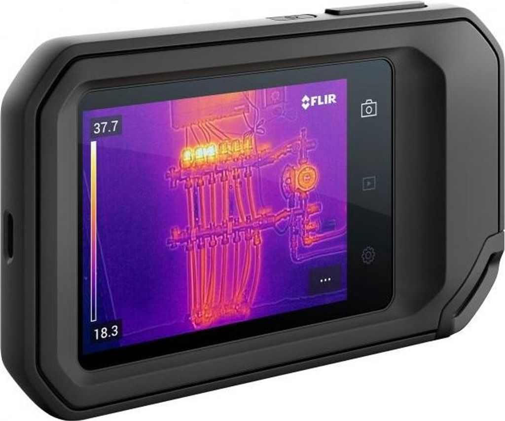 FLIR C-5 thermal imaging camera Black Built-in display 160 Immagine del prodotto 