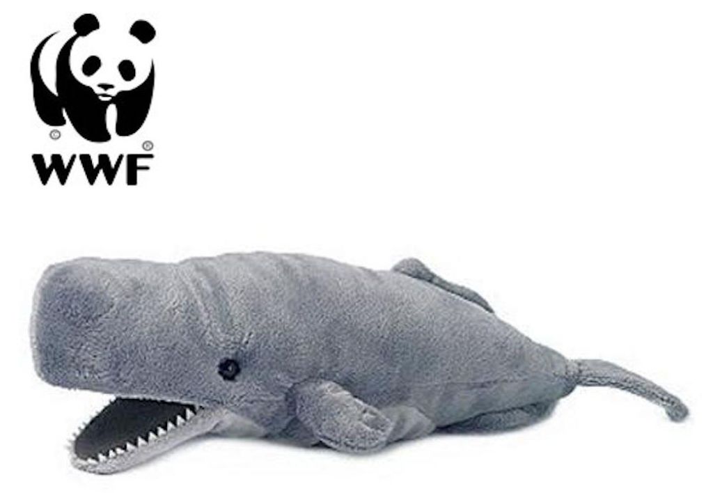 WWF peluche capodoglio (28 cm) peluche realistico peluche Immagine del prodotto 