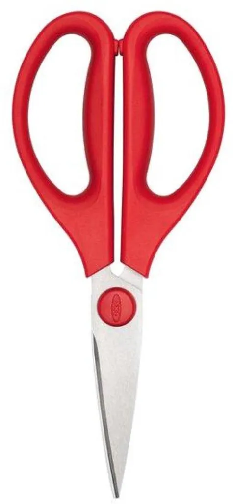 Ciseaux de cuisine ergonomiques rouges Good Grips avec poignées antidérapantes