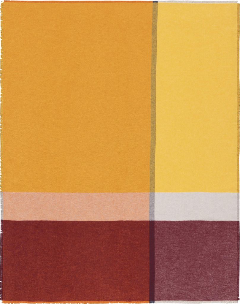 Biederlack Plaid ohne Einfassung Great Sunset Größe 130 x 170