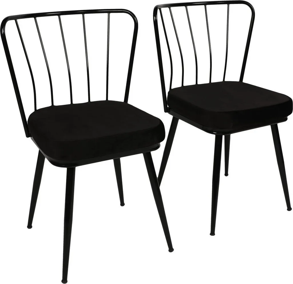 Sedia Skye Decor Yıldız 181NMB Nera: Comoda e Robusta 82cm