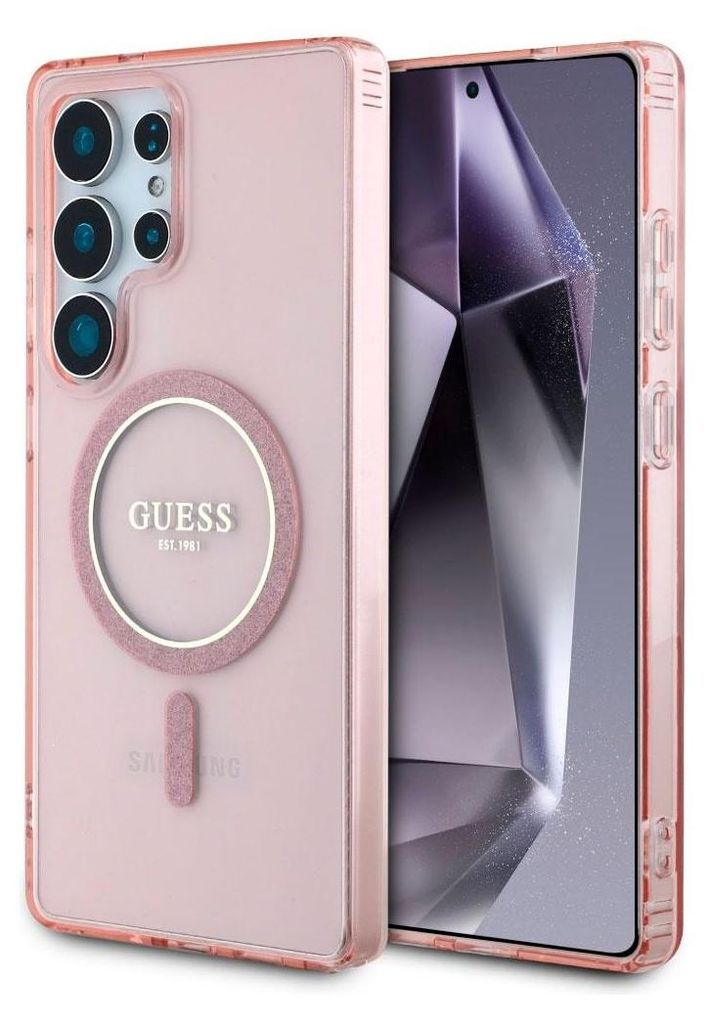 GUESS Tasche passend für SAMSUNG S25 Ultra GUHMS25LHFGEREP Produktbild 