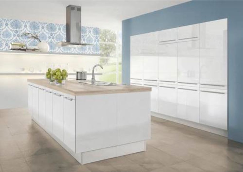 PICCANTE Smart Frontenset Midi-Apothekerschrank 30 cm GLOSSY WHITE hochglanzAN""