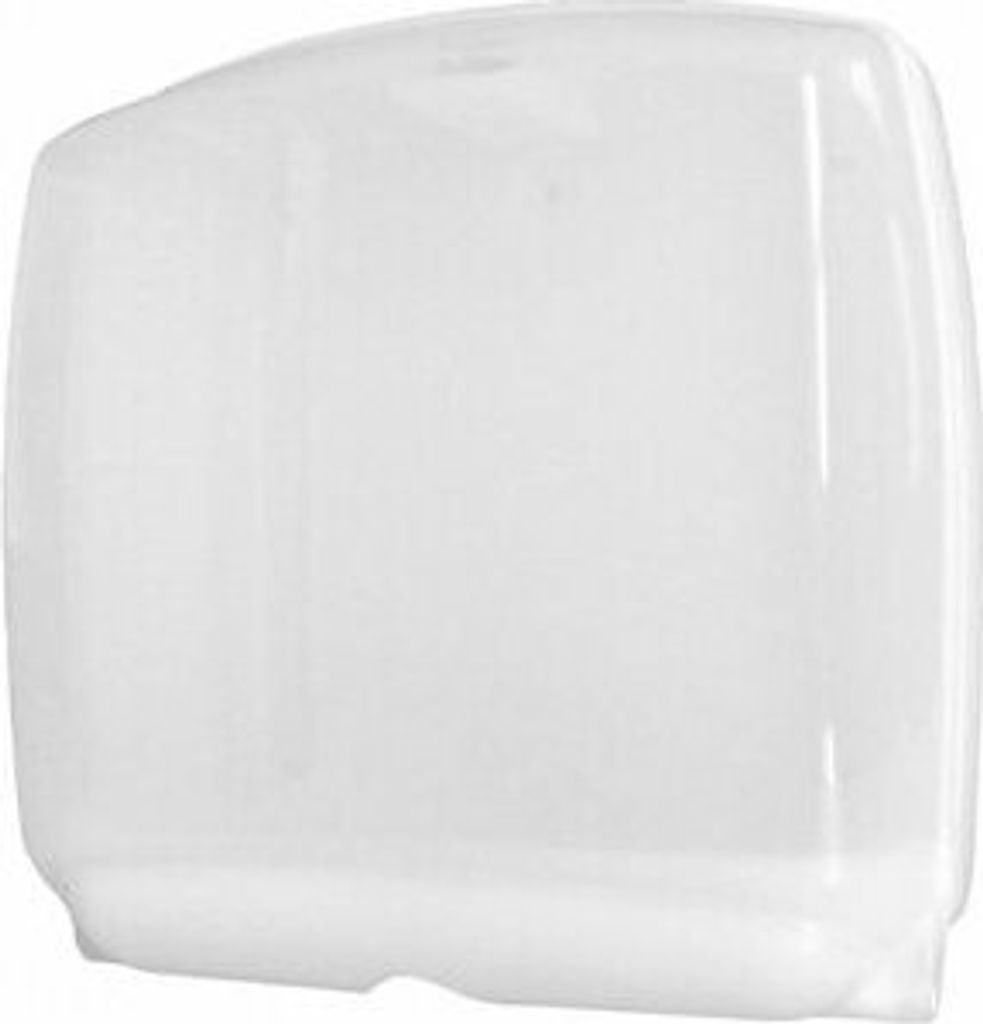 1x Spender "Hyg.Soft" für Falthandtücher Papierhandtuch Zick Zack Falz weiß