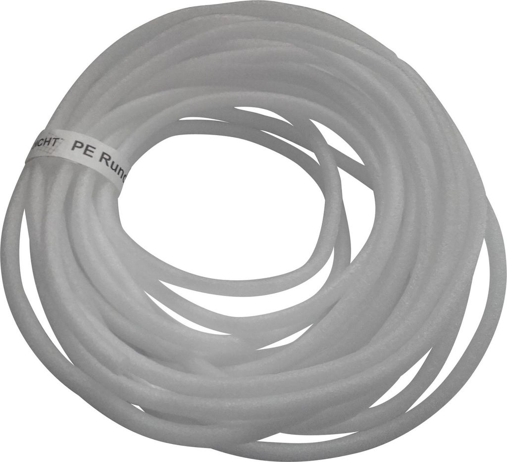 Fugen PE HT Rundprofil Rundschnur Ø 25mm x 10m weiß geschlossenzellig DIN 18540