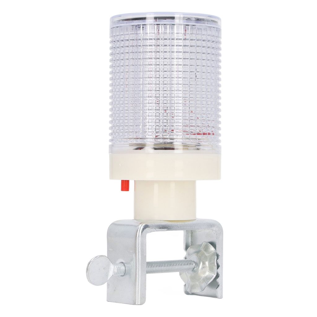 LED solární výstražné světlo červené modré blikající alarm Obrázek produktu 