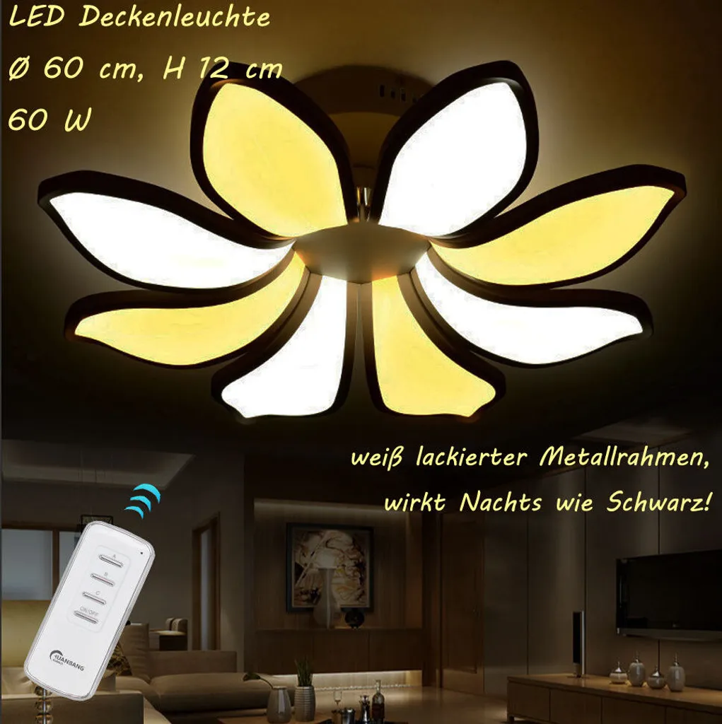 Éclairage LED de Salon 60W modulable : l'idéal pour votre Salle à Manger