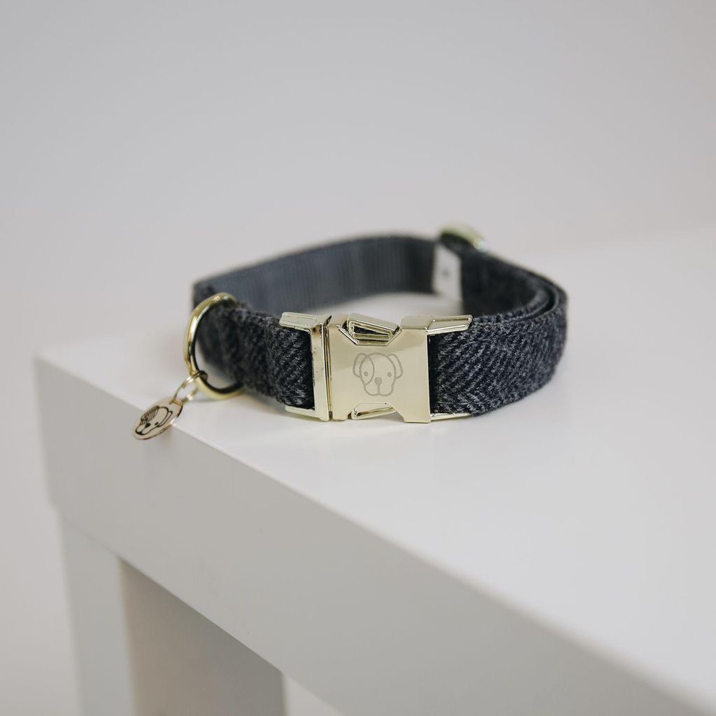Kentucky Dogwear Hundehalsband Wool Grau M
