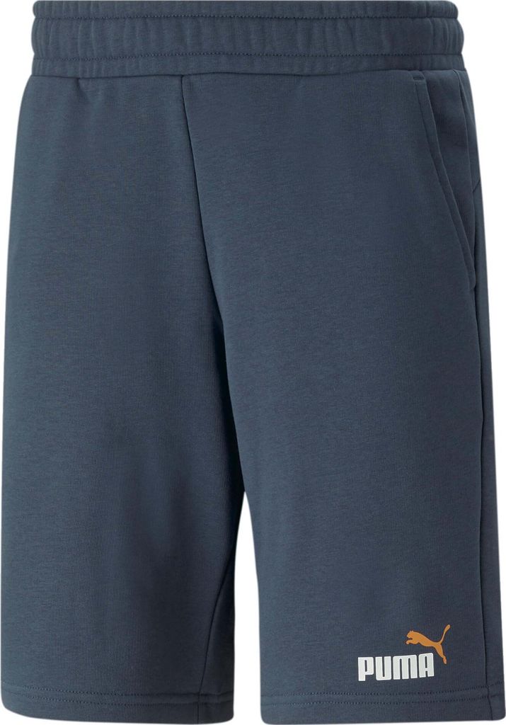 PUMA Ess+ Metallic 2 Col Sweatshorts 10 15 - dark night L